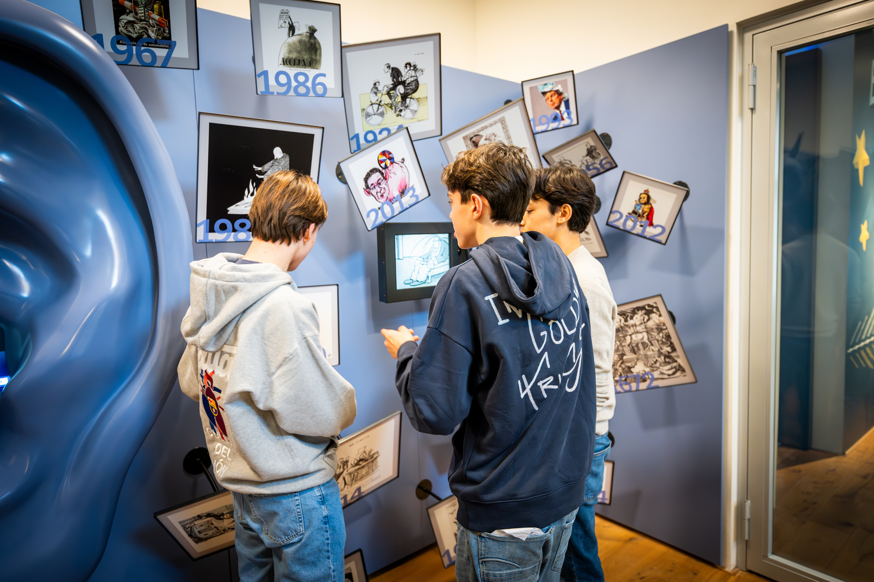 Dankzij de interactieve onderdelen is er veel te ontdekken voor bezoekers die meer willen leren over belasting, geld en de douane.